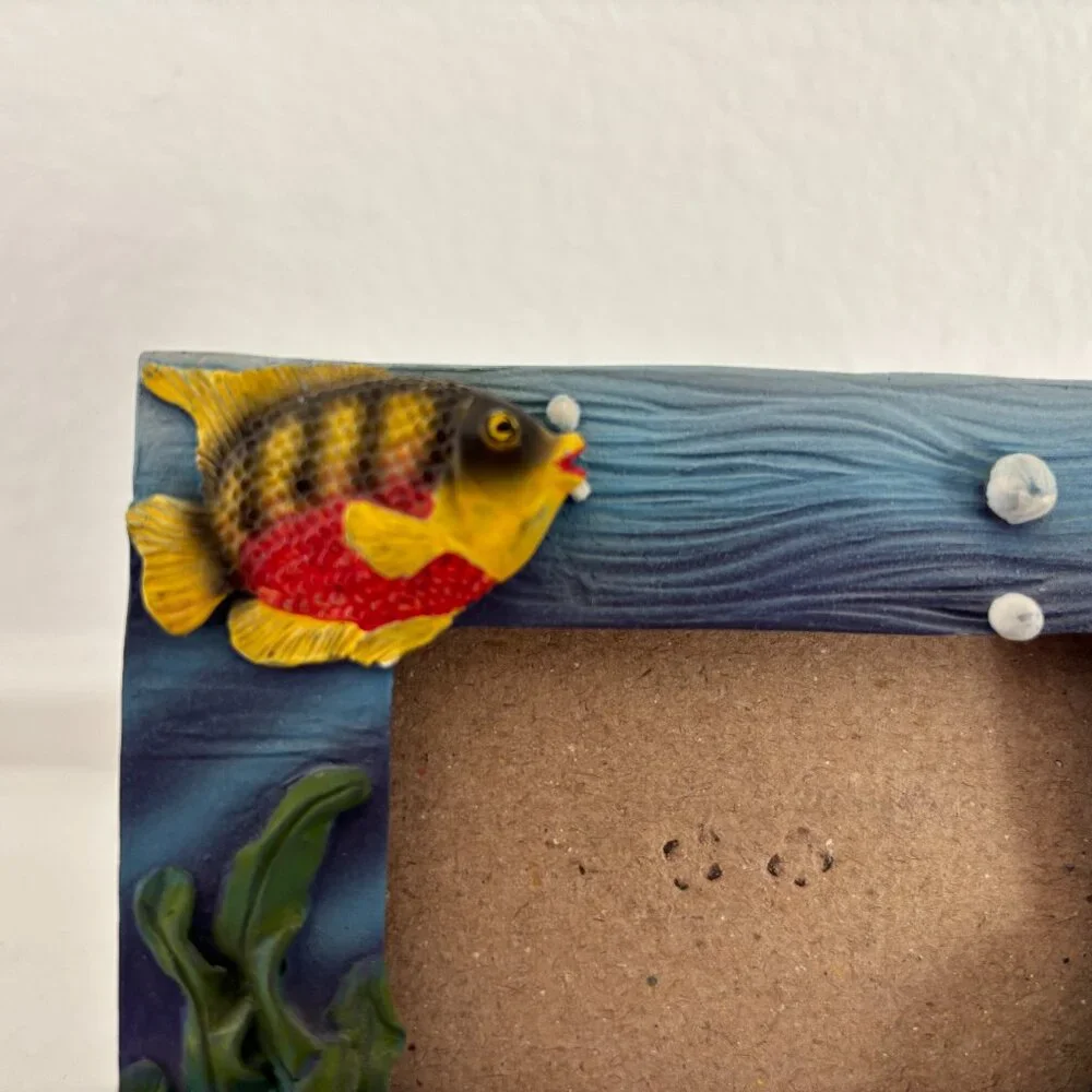 Ocean Picture Frame - Fish - Seahorse - Coral - Underwater Animals